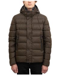 Paul & Shark - Long-Sleeved Quilted Down Jacket - Lyst