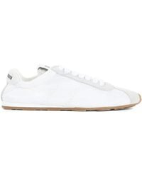 Miu Miu - Plume Lace-Up Sneakers - Lyst