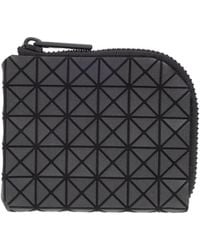 Issey Miyake - Geometric-Patterned Zip Around Wallet - Lyst
