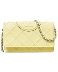 Tory Burch - Fleming Soft Chain-Linked Wallet - Lyst