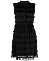 Moschino - Tassel-Rimmed Sleeveless Dress - Lyst