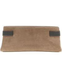 Brunello Cucinelli - Essence Clutch Bag - Lyst