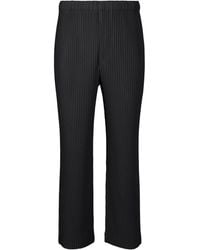 Homme Plissé Issey Miyake - Plissé Trousers - Lyst