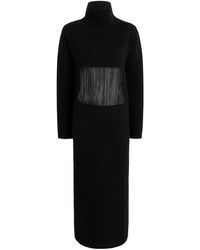 KHAITE - Long-Sleeved Knit Dress - Lyst