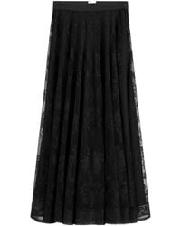 Dior - Mid-Length Flared Skirt - Lyst