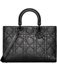 Dior - Large Lady D-Sire Bag - Lyst