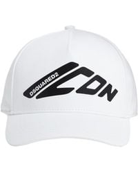 DSquared² - Icon Logo Printed Baseball Cap - Lyst