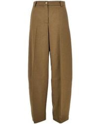 Pinko - Casual Trousers With Belt Loops - Lyst