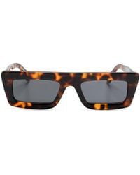 Off-White c/o Virgil Abloh - Ontario Rectangular Frame Sunglasses - Lyst