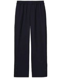 Gucci - Cotton Jersey Leisure Pants With Embroidery - Lyst
