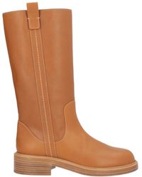 Chloé - Simple Leather Boots - Lyst
