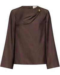 Loulou de Saison - Azae Draped Top - Lyst