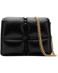 Burberry - Snip Quilted Chain-Link Crossbody Bag - Lyst