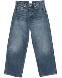 Anine Bing - Manon High Waist Wide-Leg Jeans - Lyst