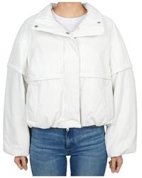 Max Mara - Long-Sleeved Cotton-Padded Jacket - Lyst