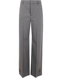 Jean Paul Gaultier - Tailoring Trouser With Hem Buttoning Detail - Lyst