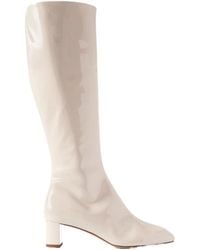 Aeyde - Straight Shaft Knee-High Riding Boots - Lyst