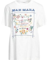 Max Mara - Solid Color T-Shirt - Lyst