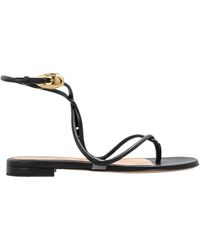 Gianvito Rossi - Mamba Thong Strap Sandals - Lyst