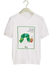 Dior - Book Cover Short-Sleeved Sweater - Lyst