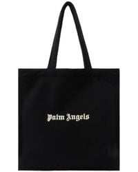 Palm Angels - Logo-Embroidered Tote Bag - Lyst
