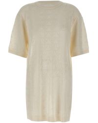 Loulou de Saison - Armas Textured Knitted Dress - Lyst