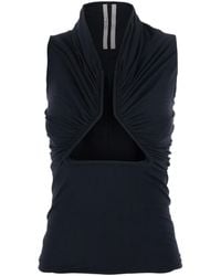 Rick Owens - Sleeveless Tops - Lyst
