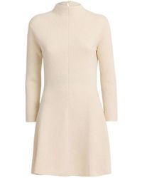 Magda Butrym - Long-Sleeve Dress With High Neck - Lyst