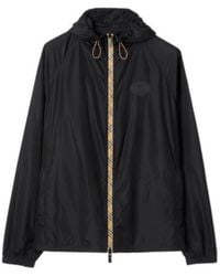 Burberry - Nylon Blouson Jacket - Lyst