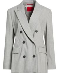 MAX&Co. - Minimalist Thin Wool Blazer - Lyst