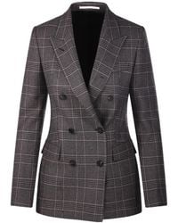 Tagliatore - Parigi Checked Double-Breasted Blazer - Lyst
