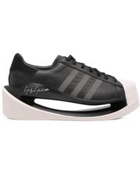 Y-3 - Gendo Superstar Lace-Up Sneakers - Lyst