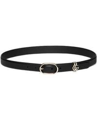 Gucci - Belt With Oval Buckle - Lyst