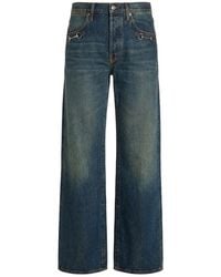 Gucci - Horsebit Denim Pants - Lyst