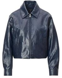 Rag & Bone - Krista Faux-Leather Jacket - Lyst