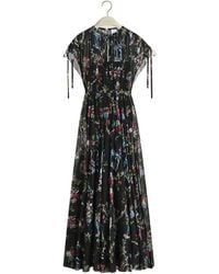 Dior - Iviera Long Flared Dress - Lyst