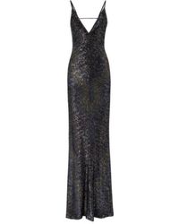 Missoni - Sequin-Embellished V-Neck Maxi Dress - Lyst