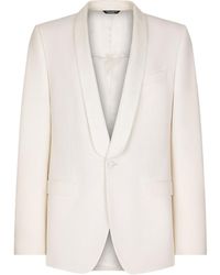 Dolce & Gabbana - Single-Breasted Sicilia Fit Jacket - Lyst