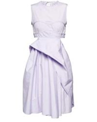 Cecilie Bahnsen - Seero Cutout Cotton Minidress - Lyst