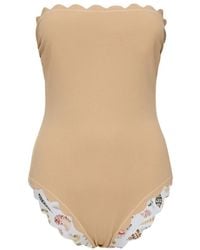Marysia Swim - Esapeake Wears A One-Piece Swimsuit On Both Sides - Lyst