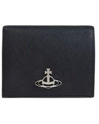 Vivienne Westwood - Logo Plaque Bi-Fold Wallet - Lyst