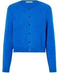 AURALEE - Garment-Dyed Cardigan - Lyst