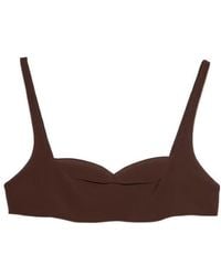 Prada - Crepe De Chine Top - Lyst