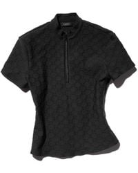 Gucci - Gg Jersey Jacquard T-Shirt - Lyst
