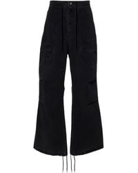 Entire studios - Cotton Cargo Pants - Lyst