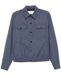 Lardini - Button-Fastening Flap-Pocket Jacket - Lyst