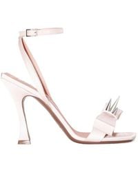 Acne Studios - Studded Bow-Embellished Sandals - Lyst