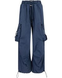 The Attico - The Oversized Parachute Cargo Pants - Lyst