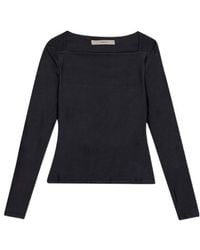 REMAIN Birger - Christensen Long Sleeved Jersey Top - Lyst