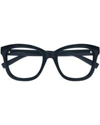 Gucci - Eyewear Square Frame Glasses - Lyst